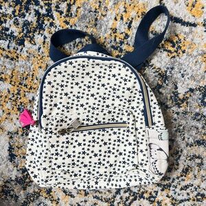 Starry Navy and Pink Kids Backpack
